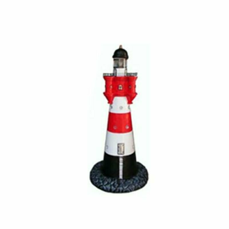 Skulptur Leuchtturm Haus Statue Garten Figuren 85cm Statuen Skulpturen Figur