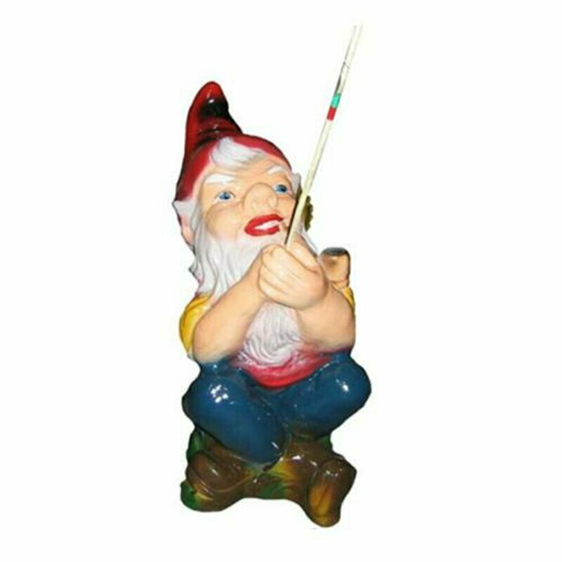 Garten Haus Dekoration Figur Statue Skulpturen Deko Figuren Zwerg Handarbeit M16