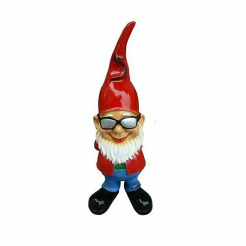 Garten Haus Dekoration Figur Statue Skulpturen Deko Figuren Zwerg Handarbeit M39