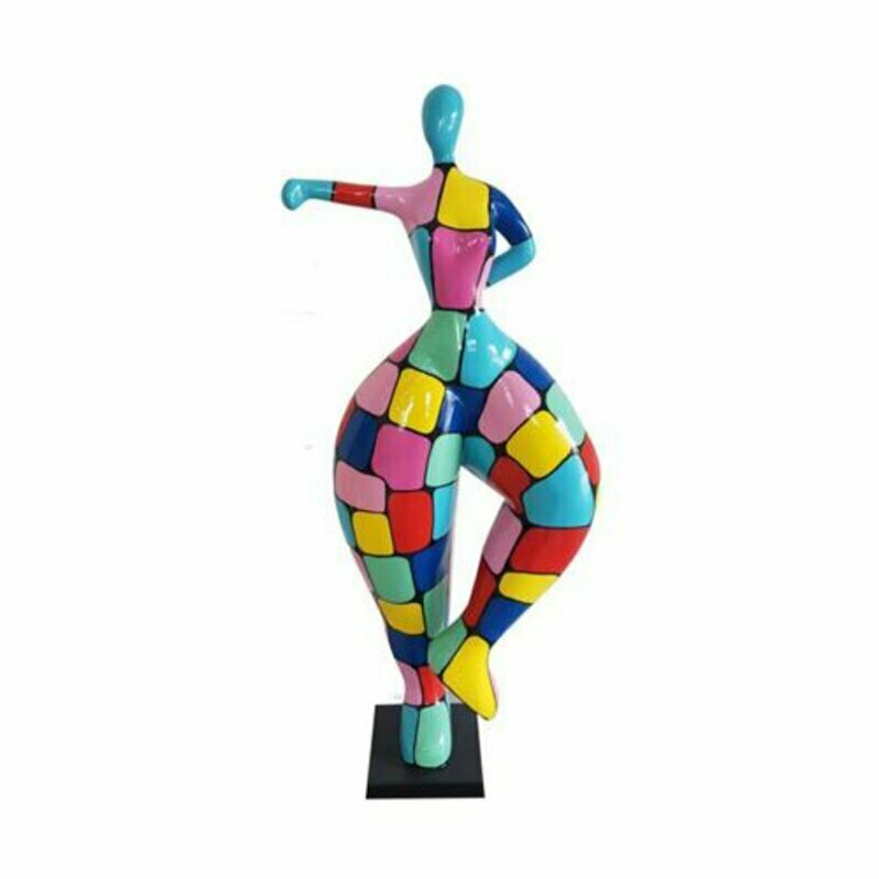 Moderne Figur Ballerina PVC Skulptur Dekoration 85cm Deko Figuren Statuen 2