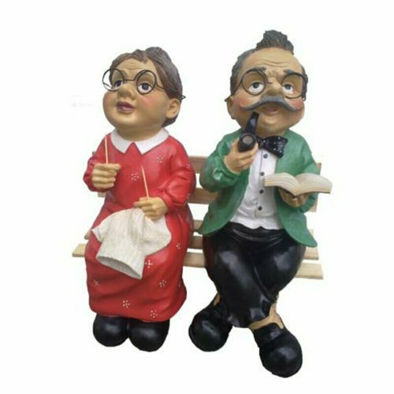 Deko Figur Statue Skulptur 40 cm Figuren Statuen Skulpturen Garten Dekoration 8