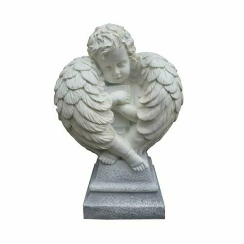 Deko Figur Statue Skulptur 54 cm Figuren Statuen Skulpturen Garten Engel R108