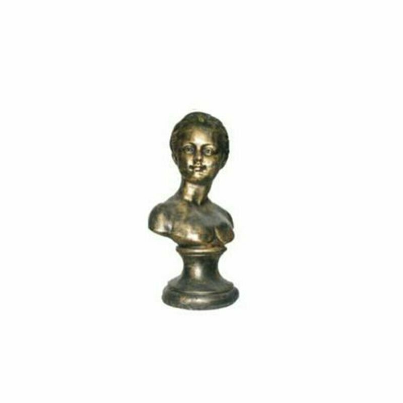 Kinder Büste Gold Antik Stil Deko Figur Statue Skulptur 29cm Figuren Statuen R11