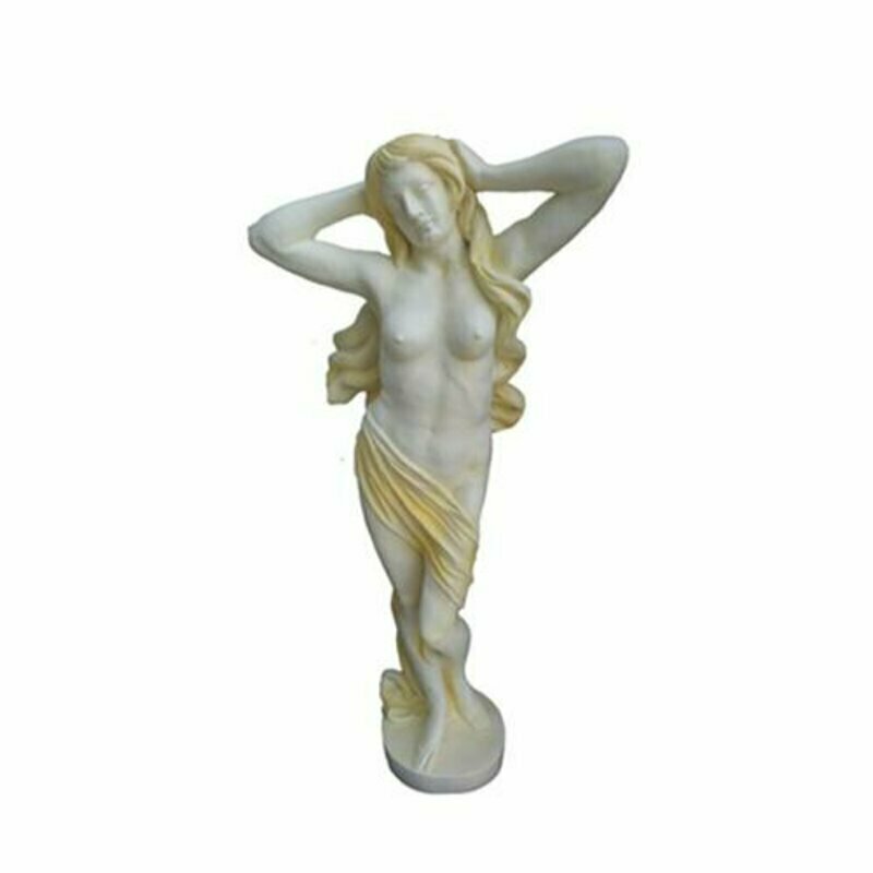 Deko Figur Statue Skulptur 148x71 cm Figuren Statuen Skulpturen Frau Brust R110