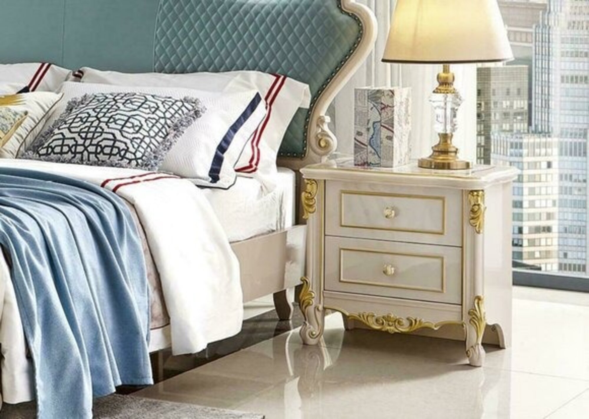 Nachttisch Konsolen Nacht Beistell Schlafzimmer Tische Nachtkosolen Tisch Barock