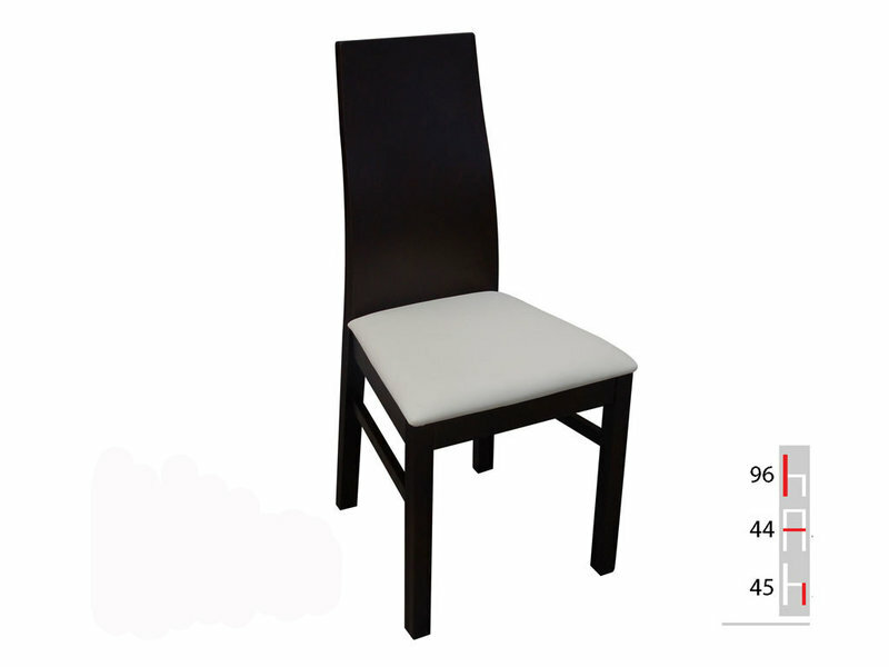 MASSIVHOLZ STUHL ESSZIMMERSTUHL DESIGNER LEDER STUHL STÜHLE