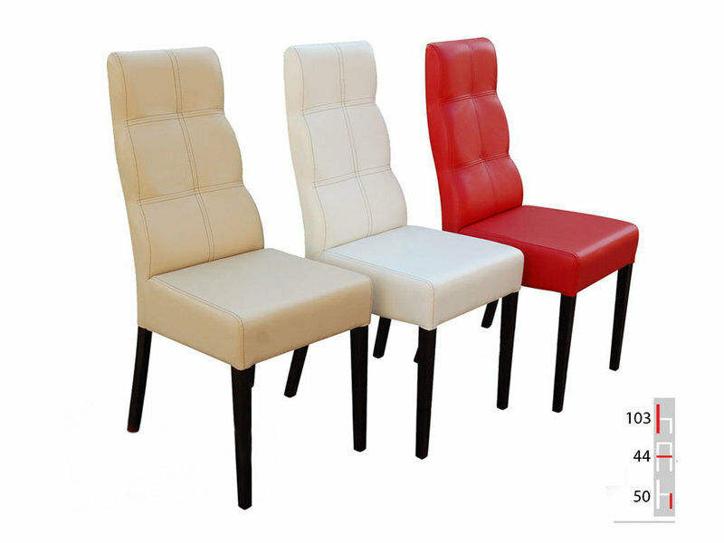 MASSIVHOLZ STUHL ESSZIMMERSTUHL DESIGNER LEDER STUHL STÜHLE