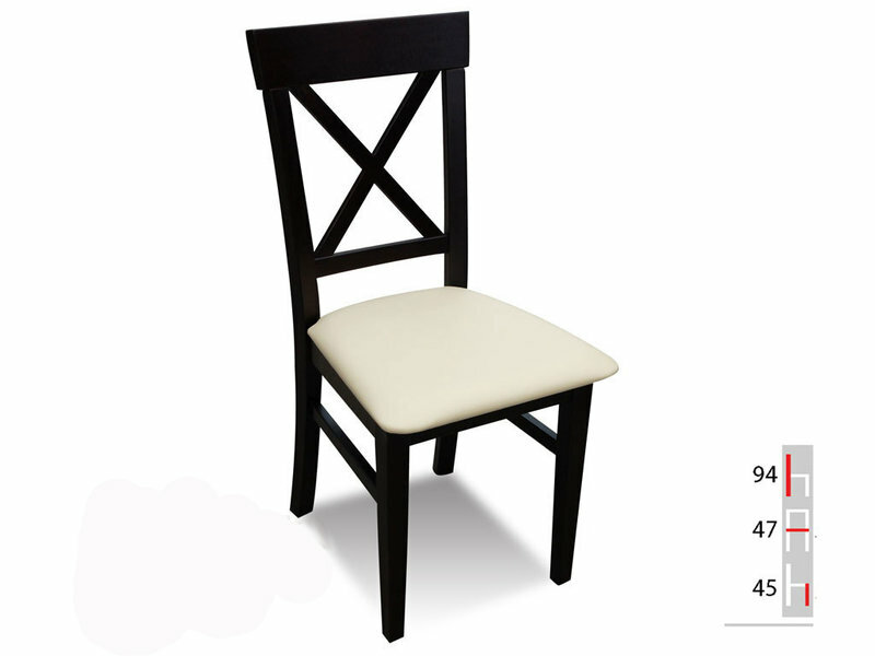 MASSIVHOLZ STUHL ESSZIMMERSTUHL DESIGNER LEDER STUHL STÜHLE