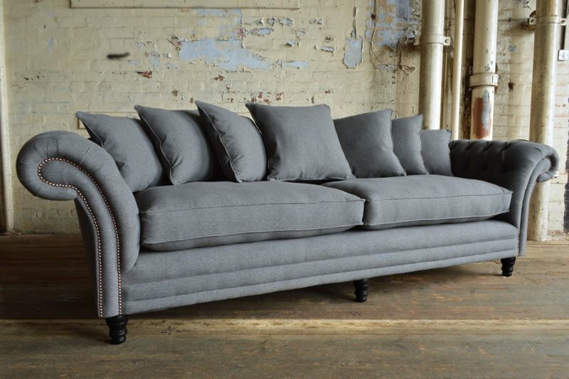 Chesterfield Sofa 3 SITZER Polster Designer Couchen Sofas Garnitur 2016-056