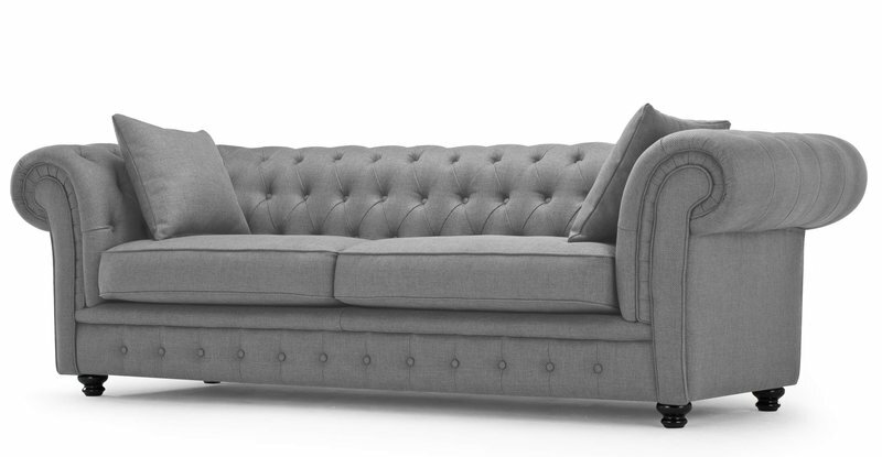 Chesterfield Sofa Polster Designer Sofas Garnitur Couch Samt Ledersofa