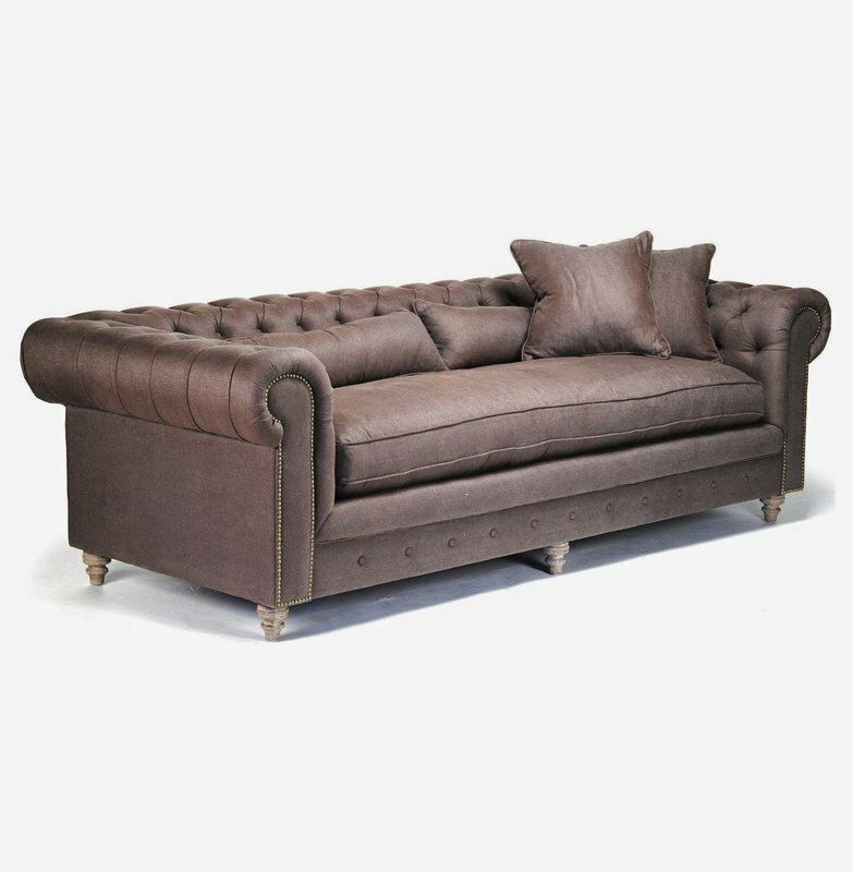 Chesterfield Sofa 3 SITZER Polster Designer Couchen Sofas Garnitur 2016-17