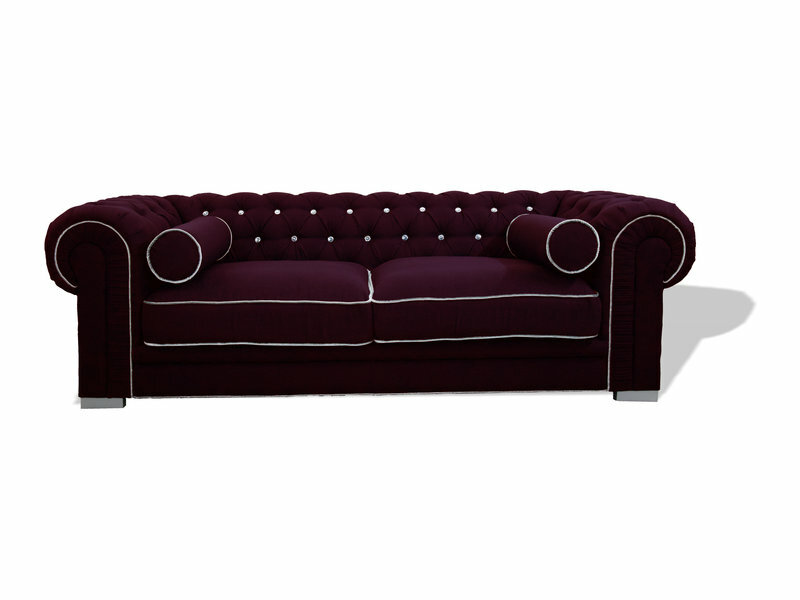 Chesterfield Sofa 3 SITZER Polster Designer Couchen Sofas Garnitur SL
