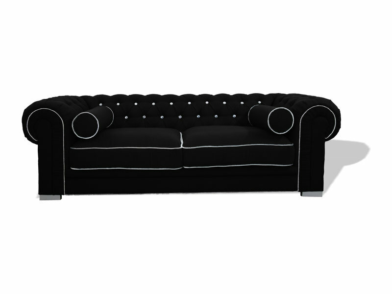 Chesterfield Sofa 3 SITZER Polster Designer Couchen Sofas Garnitur SL