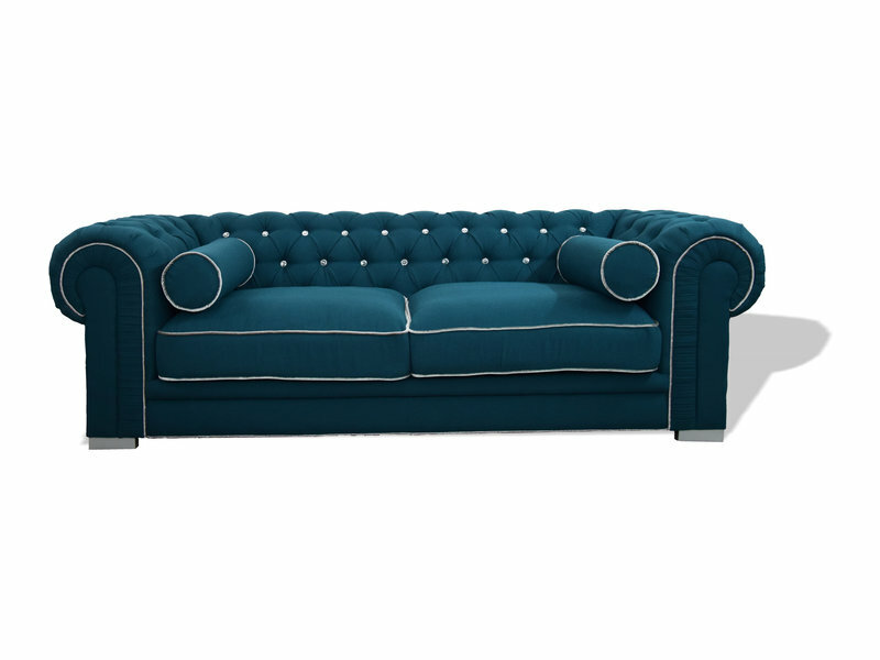 Chesterfield Sofa 3 SITZER Polster Designer Couchen Sofas Garnitur SL