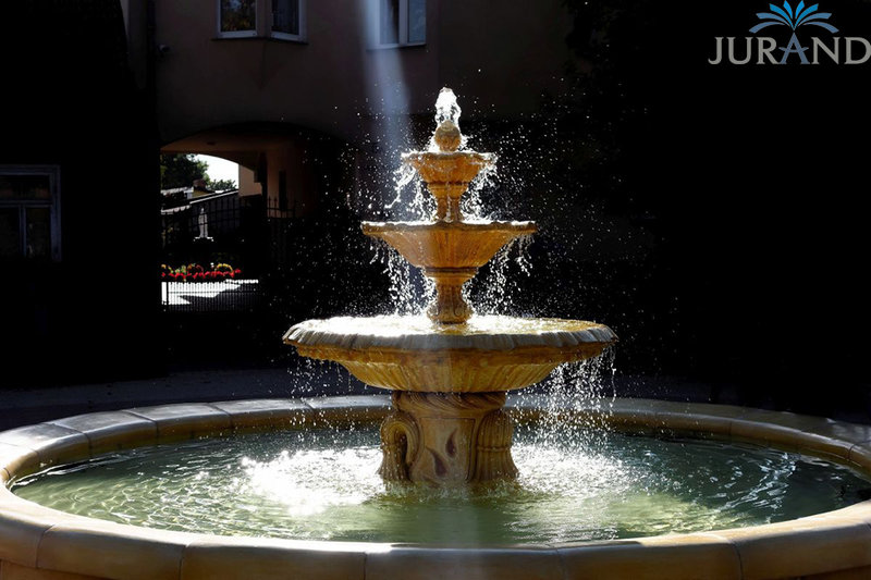 Springbrunnen Fontäne Zierbrunnen Garten Deko Brunnen Italiano 180 cm