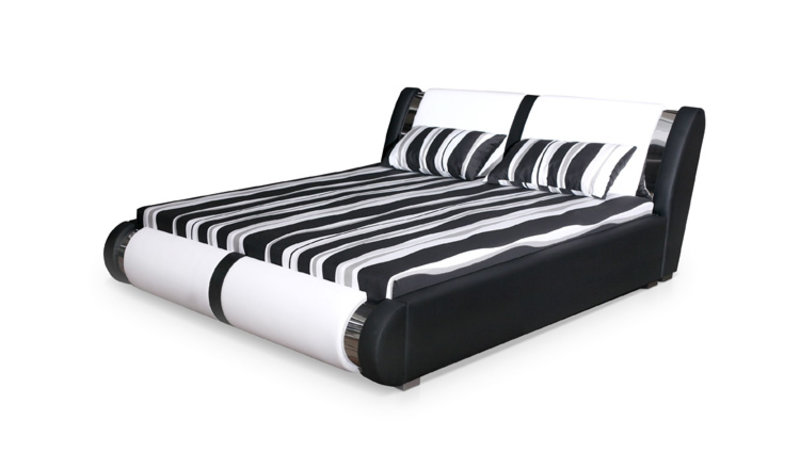 Wasserbett inkl. Wasserbettheizung, Bett Doppelbett Lederbett Riva IV / Riva V (KB)