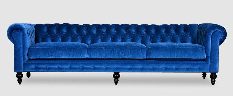 Chesterfield Sofa 4 SITZER XXXL Polster Designer Couchen Sofas Garnitur