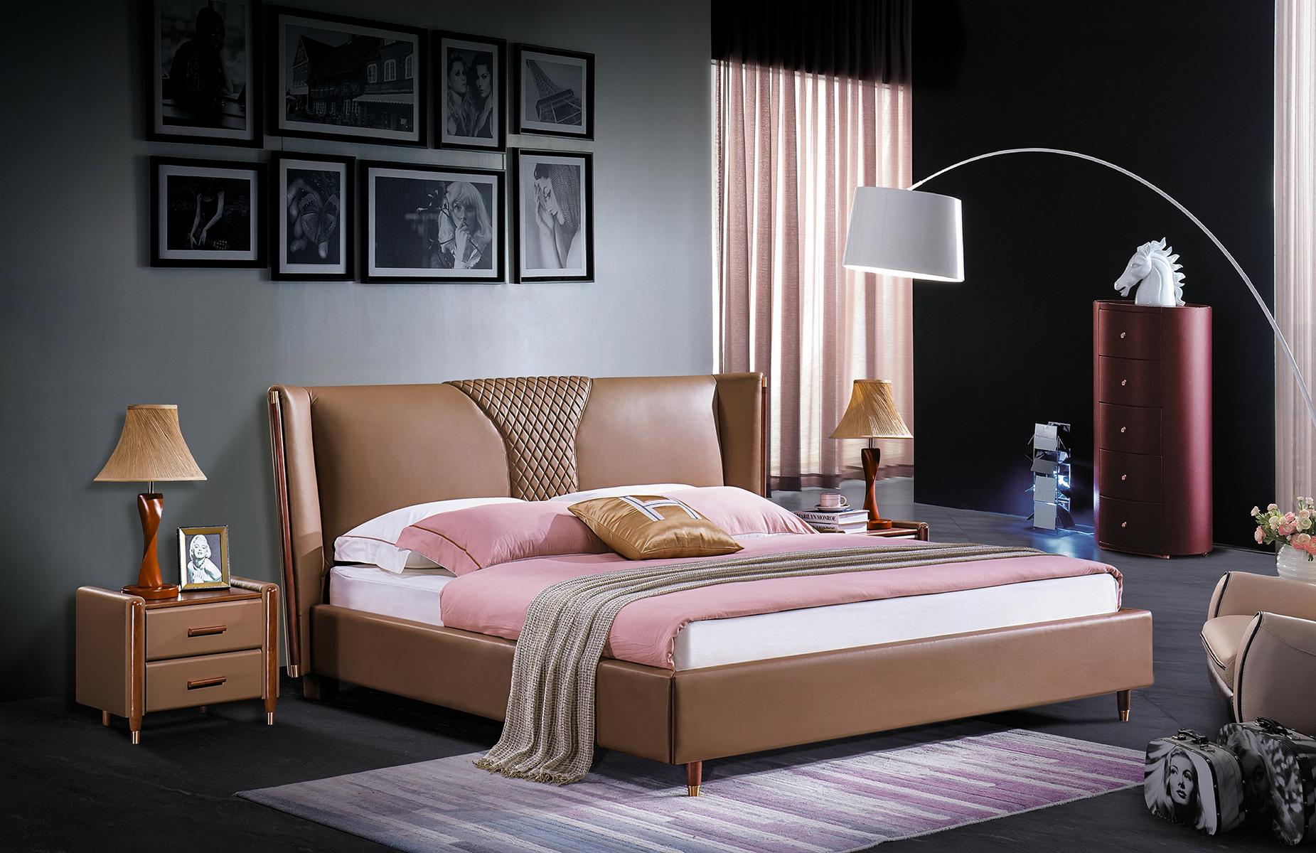 Bett Gepolstert Preiswerte Möbel Schlafzimmer Doppelbett Luxus Betten 180x200