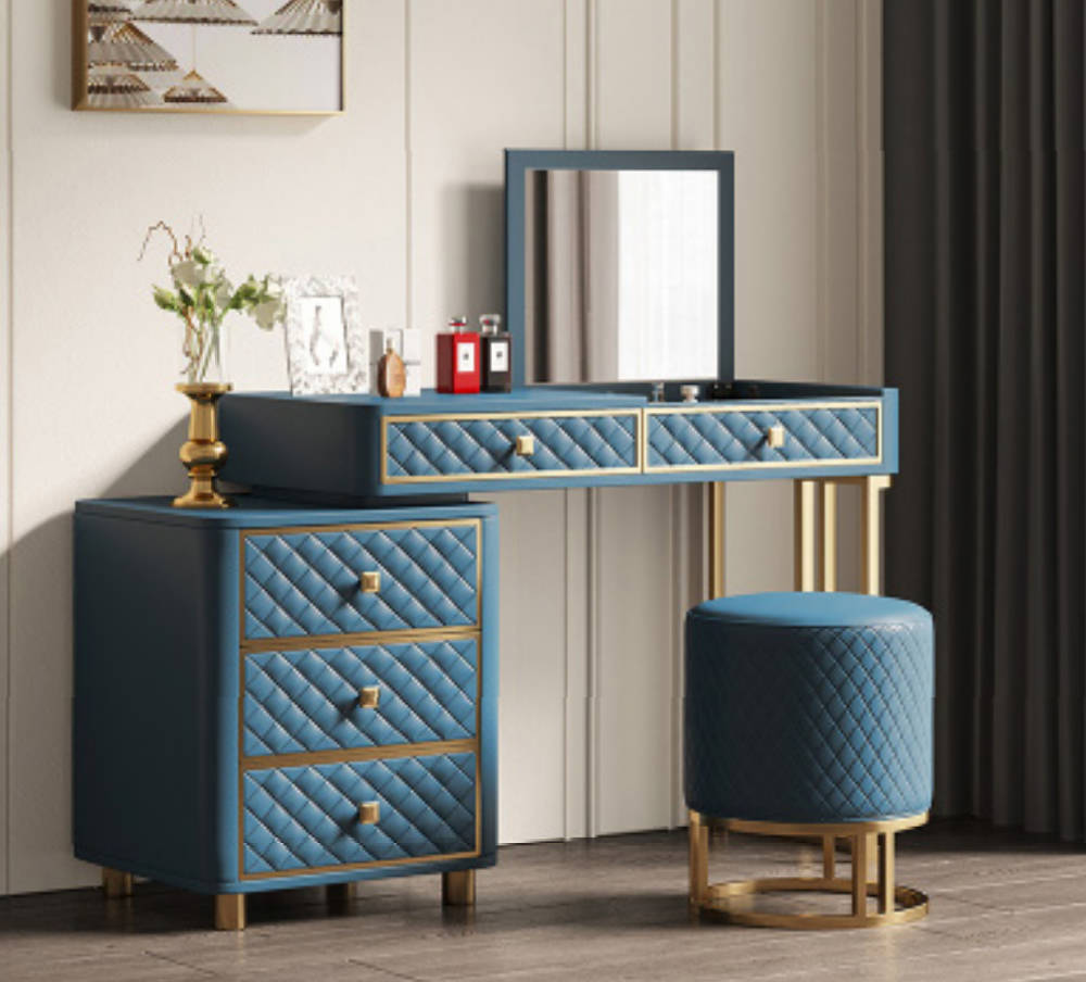 Konsolen Schminktisch Kosmetik Tisch Spiegel Kommode Tische Friseur 2tlg. Konsolen Schminktisch Kosmetik Tisch Spiegel Kommode Tische Friseur 2tlg.