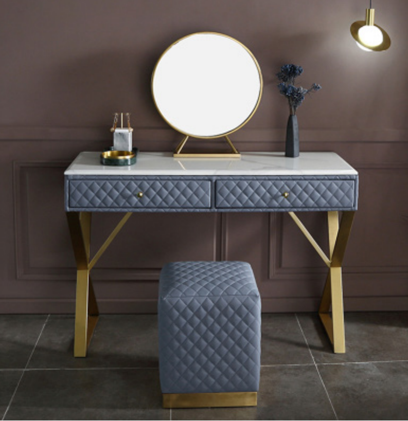 Schmink Tische Konsolen Tisch Schlaf Zimmer Holz Spiegel + Kommode