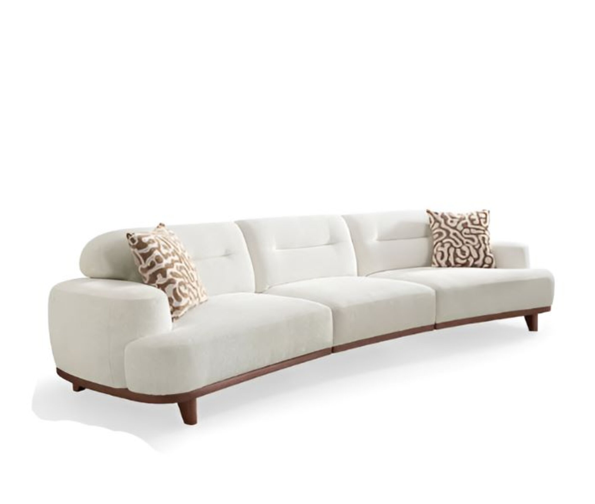 Sofa 3-Sitzer Dreisitzer Sofa mit drei Sitzplätzen Couch Komfort Sitzmöbel Couch