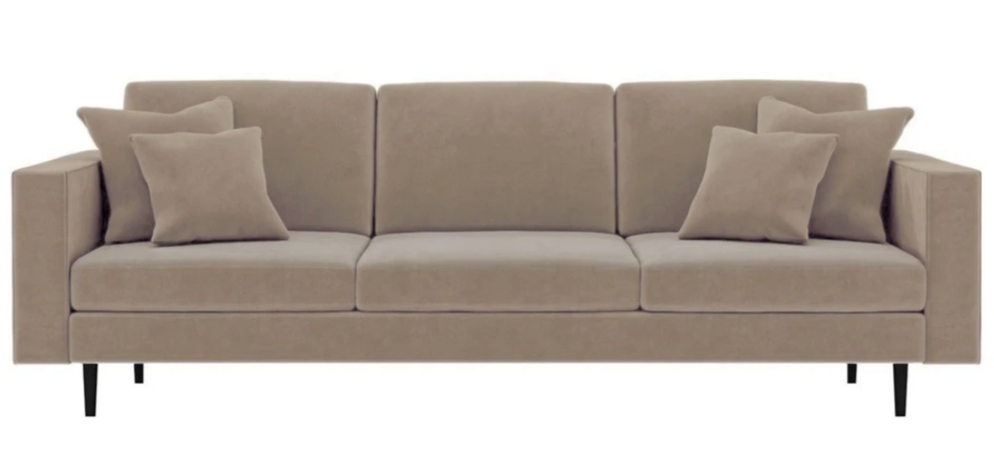 Italienische Stil Möbel Sofa Couch Textil Stoff Samt Sofas Couchen Wohnzimmer