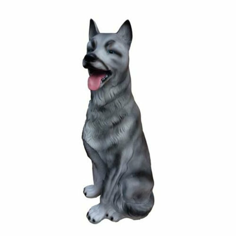 Hund Garten Deko Figur Statue Skulptur 83 cm Figuren Statuen Skulpturen (A28)