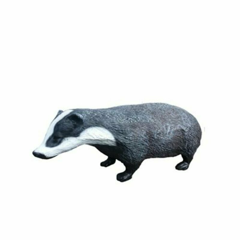 Modern Design Tier Garten aus Kunststoff Dekoration Deko Skulptur Schwarz