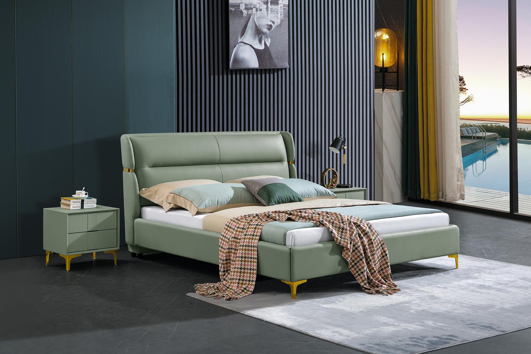 Klassisches Bett Doppelbett Betten Holz Schlafzimmer Italienische Möbel Hotel