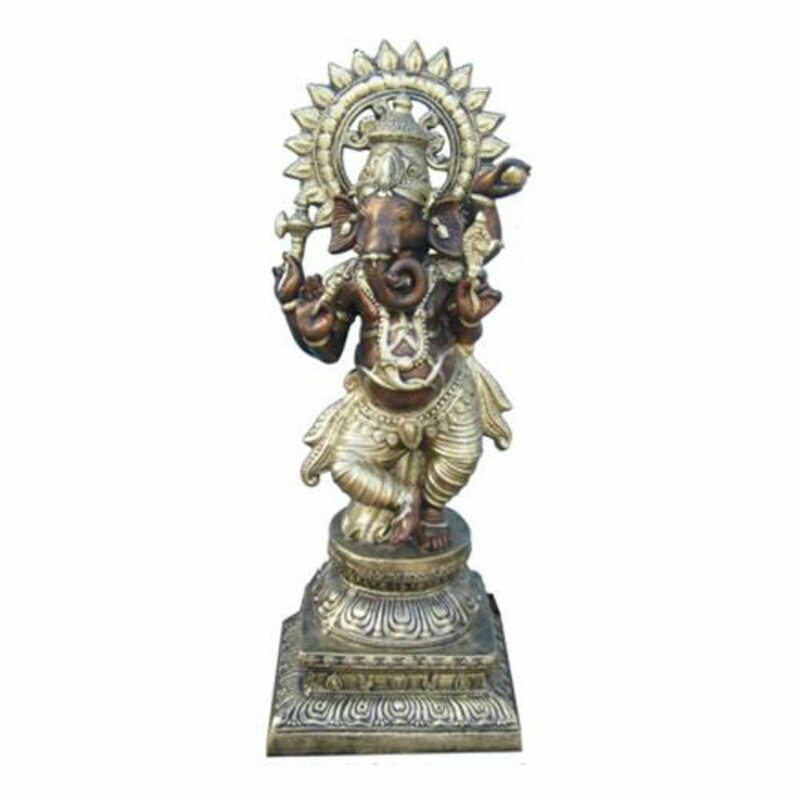 Deko Figur Statue Skulptur 90 cm Figuren Statuen Skulpturen Neu Buddha (B31)