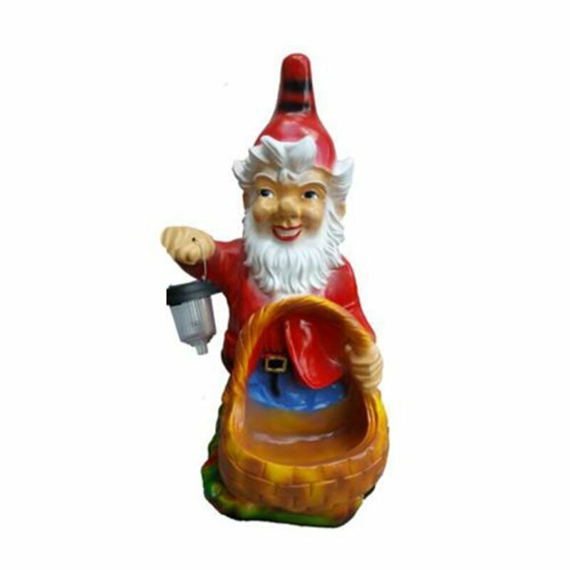 Garten Haus Dekoration Figur Statue Skulpturen Deko Figuren Zwerg Handarbeit K29