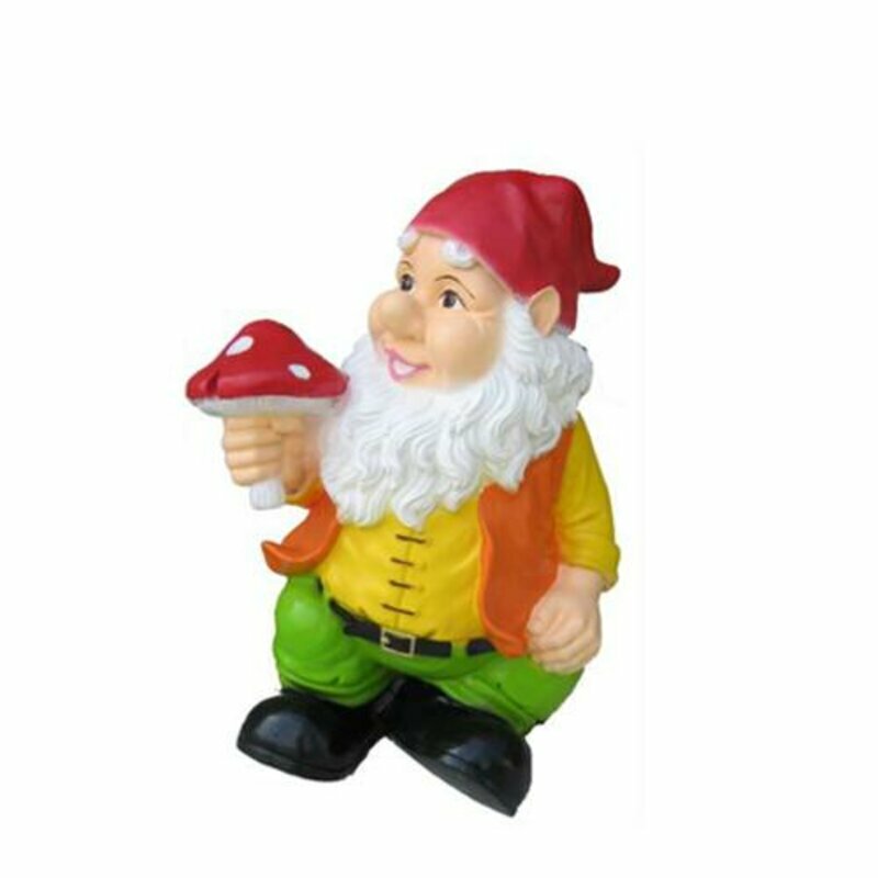 Garten Haus Dekoration Figur Statue Skulpturen Deko Figuren Zwerg Handarbeit K58