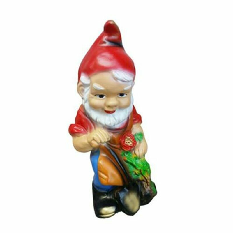 Garten Haus Dekoration Figur Statue Skulpturen Deko Figuren Zwerg Handarbeit M21