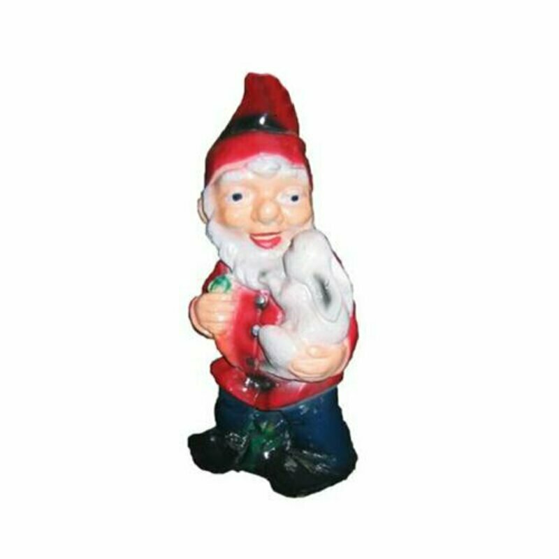 Garten Haus Dekoration Figur Statue Skulpturen Deko Figuren Zwerg Handarbeit M3