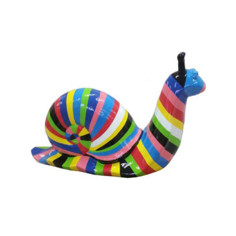 Luxus Designer Figur Bunte Statue 40cm Figuren Statuen Skulptur Neu Schnecke 1
