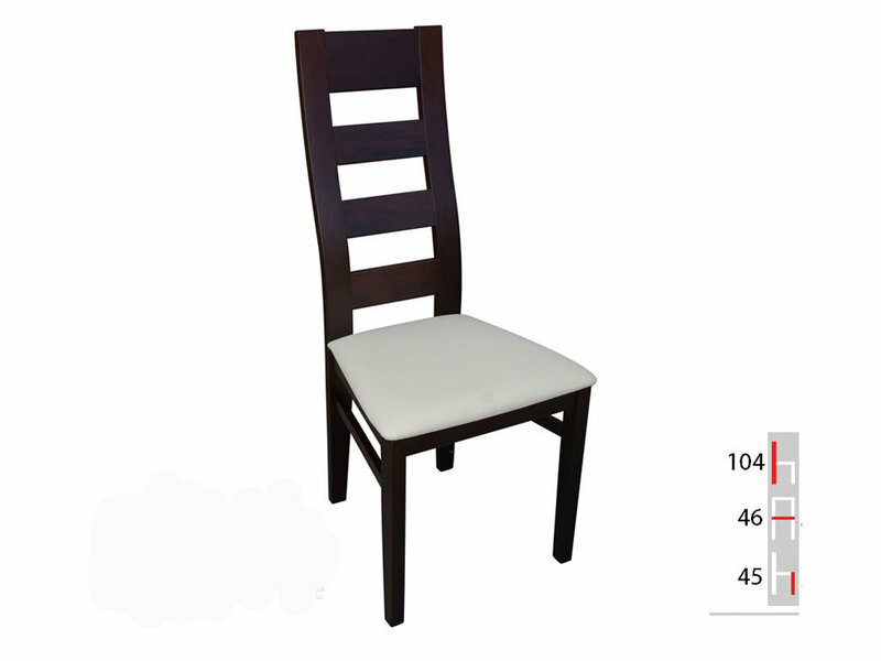 MASSIVHOLZ STUHL ESSZIMMERSTUHL DESIGNER LEDER STUHL STÜHLE