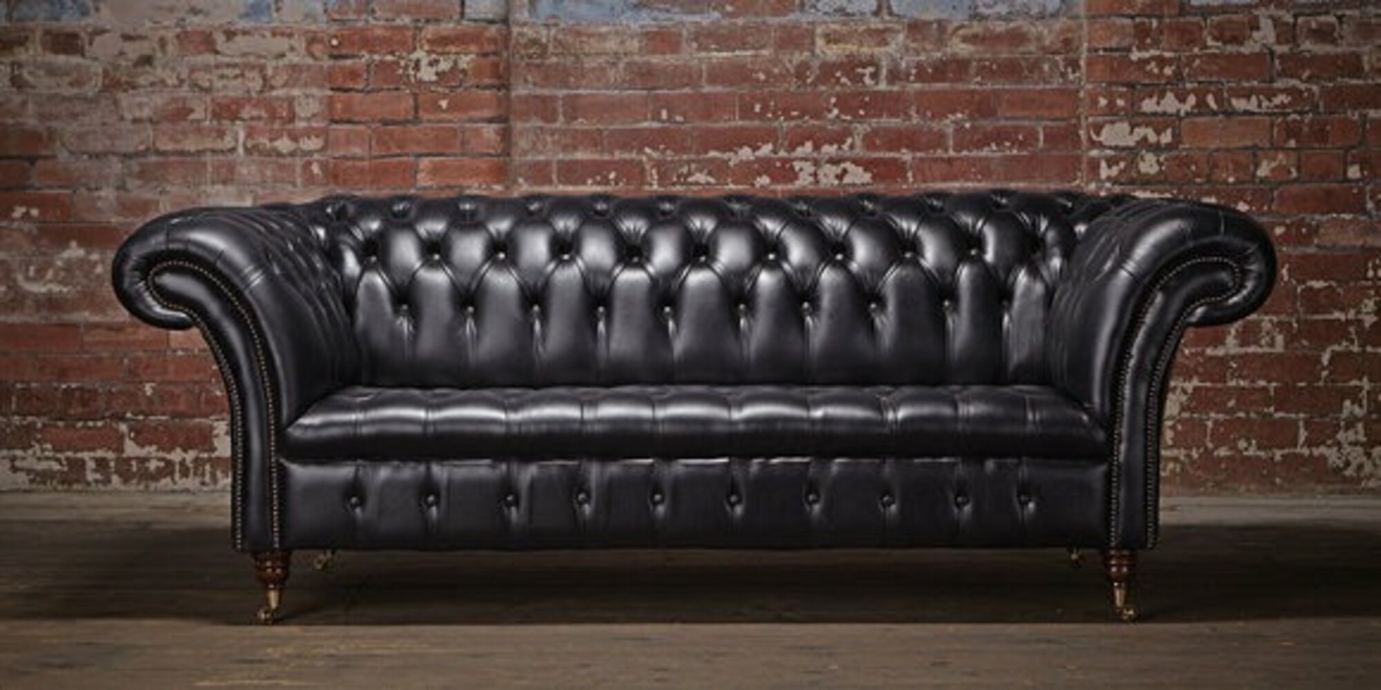 Chesterfield Polster Sofa Couch Designer Garnitur Sitz Couchen Klassisch Neu