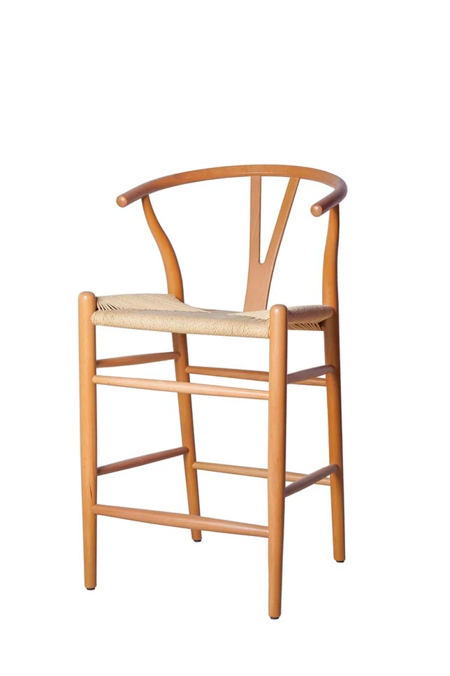 Polsterstuhl Moderne Design Textil Lehnstuhl Beige Esszimmer Luxus Möbel