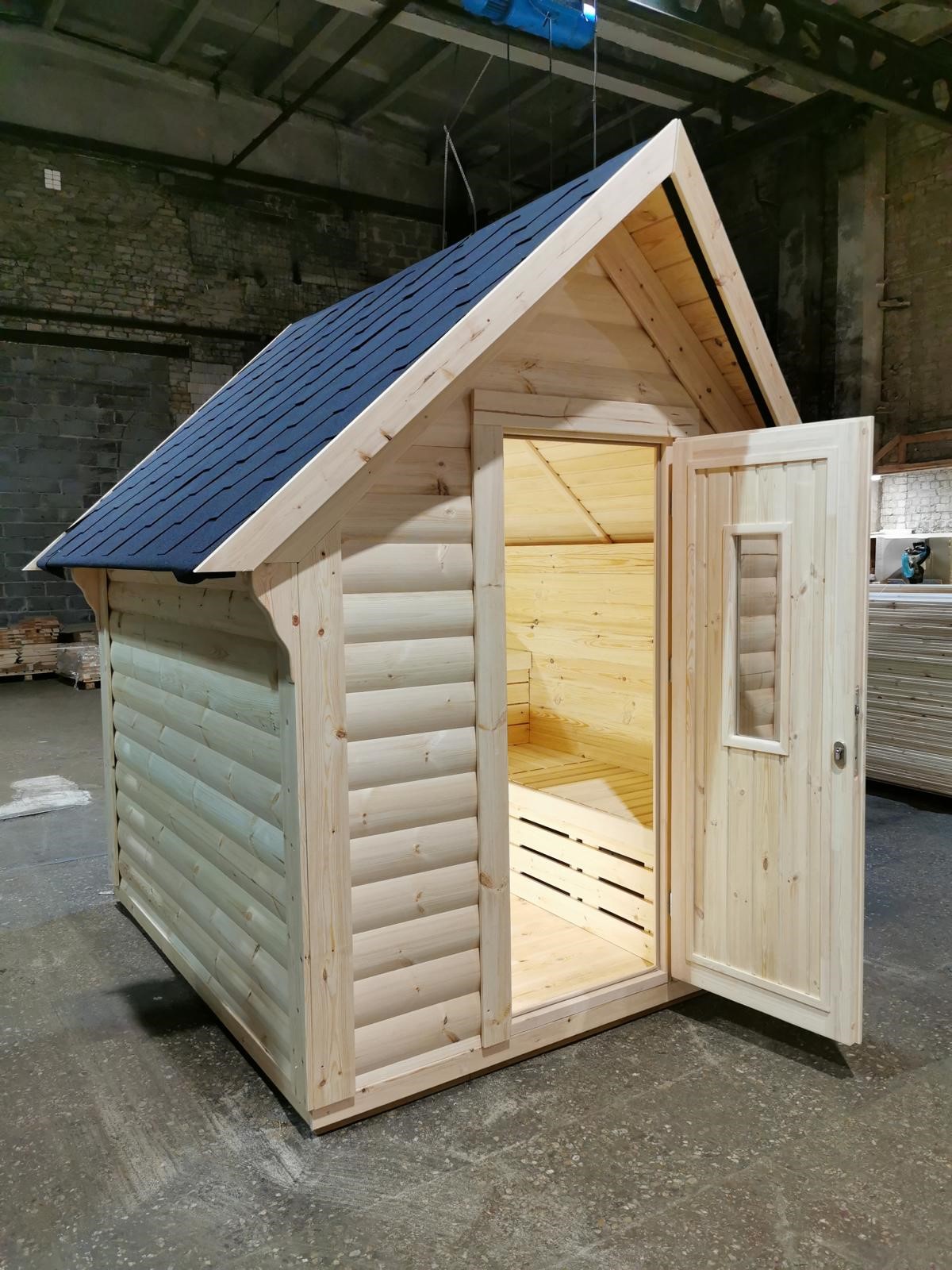 Sauna Gartensauna Trockensauna Finnische Saunas Holz Außensauna Garten