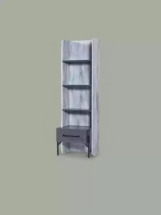Regal Schrank Bücherregal Schränke Mehrzweck Möbel Braun 165x49x47