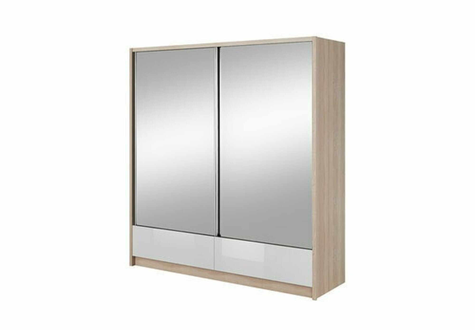Garderobe Aufbewahrung 200cm Regal Schrank Archiv Schiebetüren