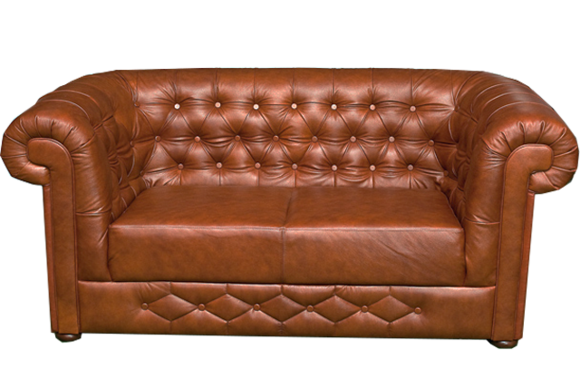 Chesterfield Couch Sofa Garnitur 3 Sitzer Polster Leder Sofas Couchen
