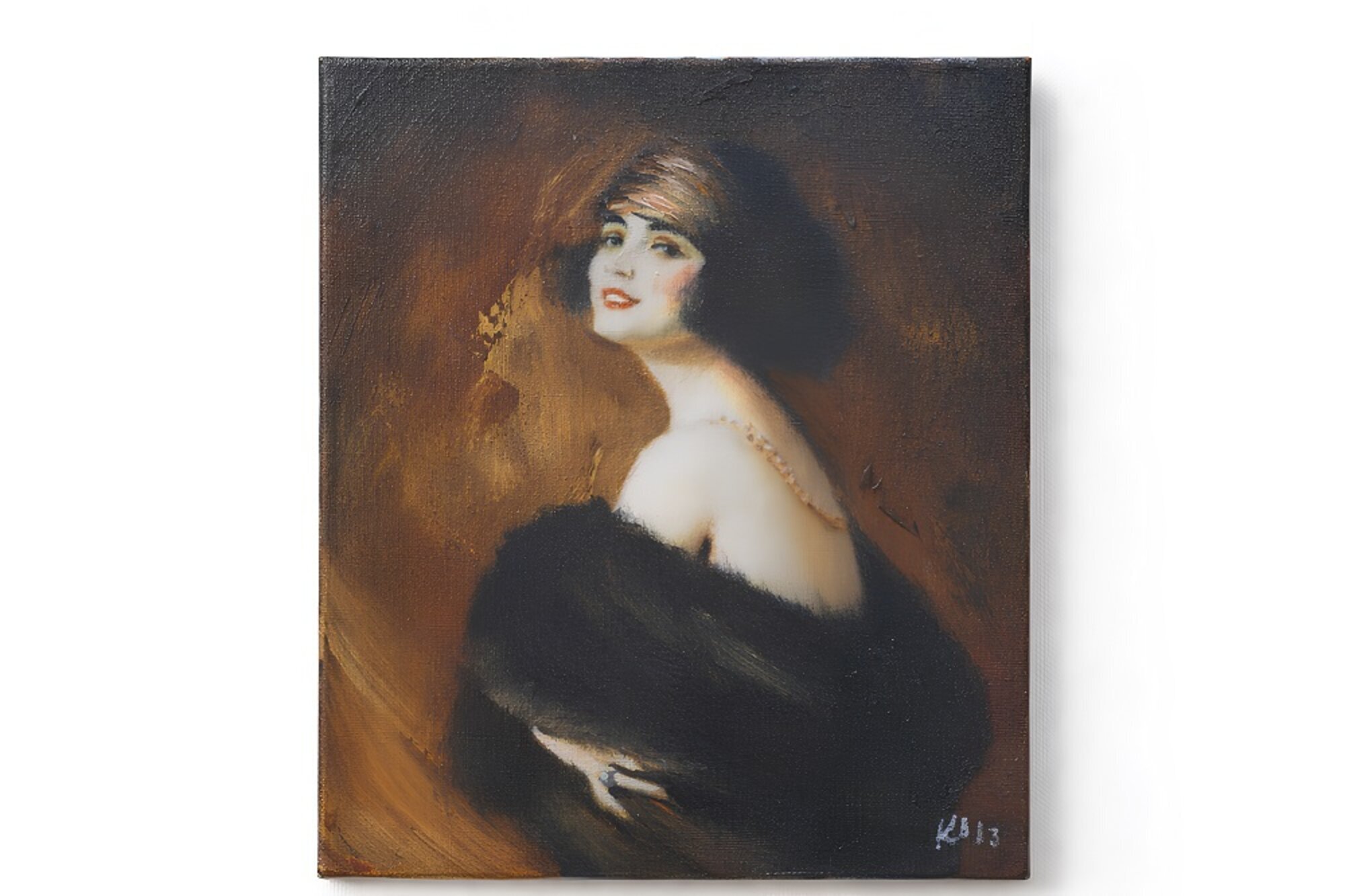 Abstraktes Ölgemälde in hochwertiger Ausführung – ein echter Blickfang für jedes Interieur Sofort