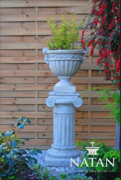 Säule Säulen für Figur Dekoration Skulptur Figuren Statue Terrasse Design