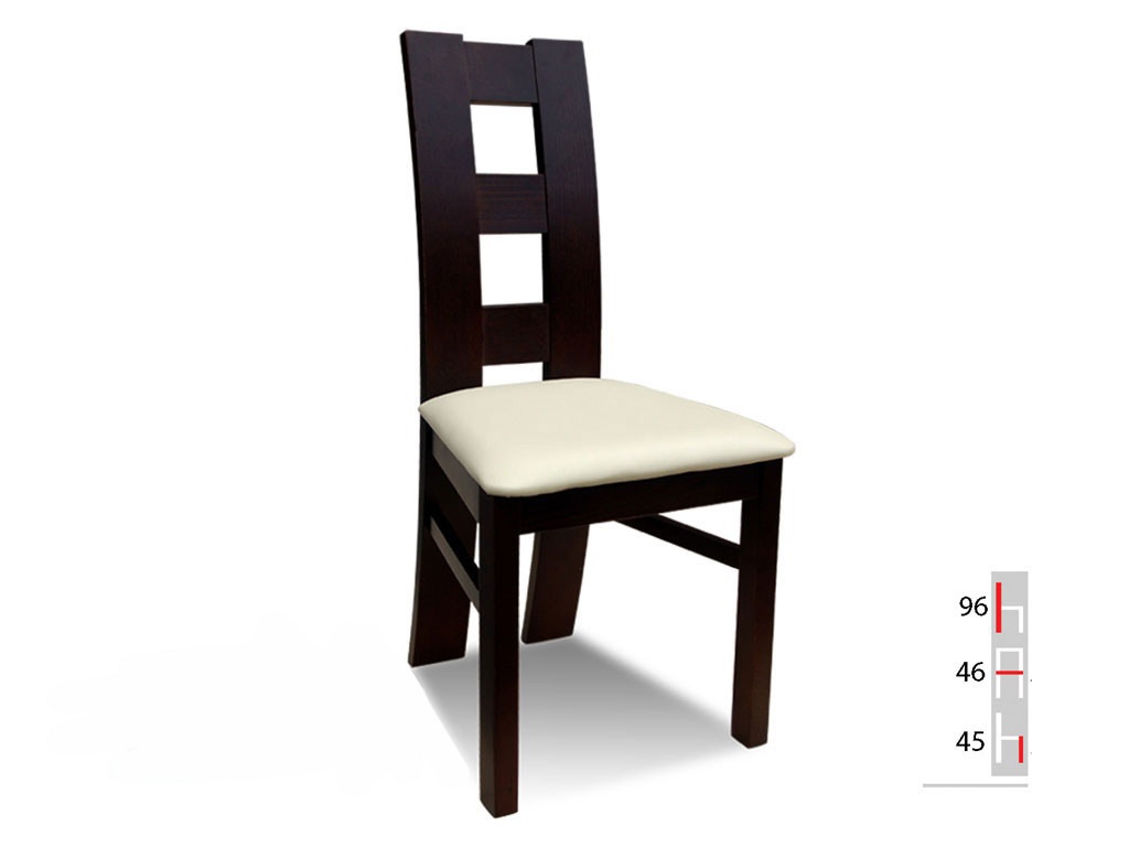 MASSIVHOLZ STUHL ESSZIMMERSTUHL DESIGNER LEDER STUHL STÜHLE