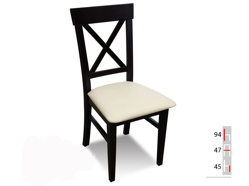 MASSIVHOLZ STUHL ESSZIMMERSTUHL DESIGNER LEDER STUHL STÜHLE