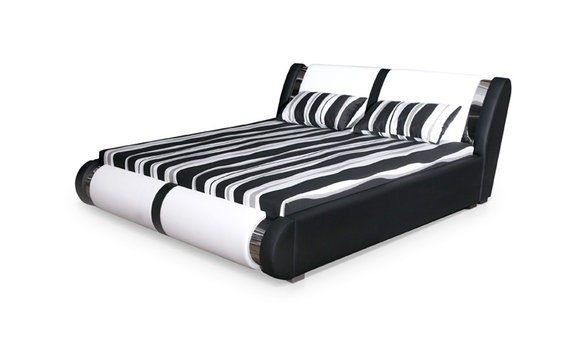 Wasserbett inkl. Wasserbettheizung, Bett Doppelbett Lederbett Riva IV / Riva V (KB)