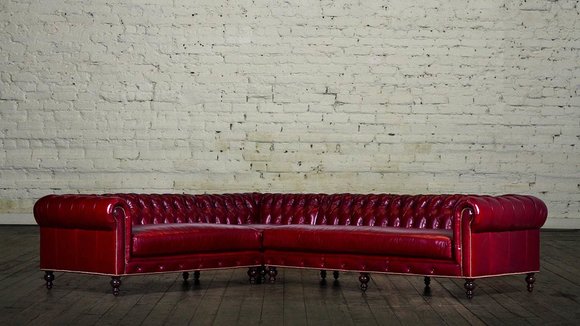 Ledersofa Sofa Couch Chesterfield Poster Eckgarnitur Eckcouch Sofas Stoff