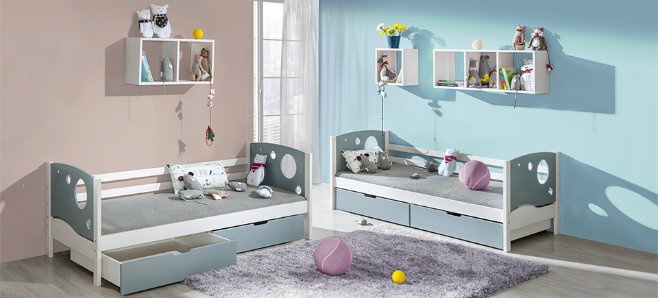 KINDERBETT JUGENDBETT + BETTKASTEN BETT KIEFER KINDERZIMMER BETTEN