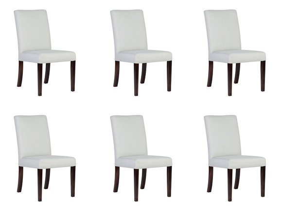6x Stühle Stuhl Polster Design Lounge Club 6 x Sitz Lehn Garnitur Sessel Neu